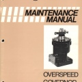 Woodward Overspeed Governor manual 33173A